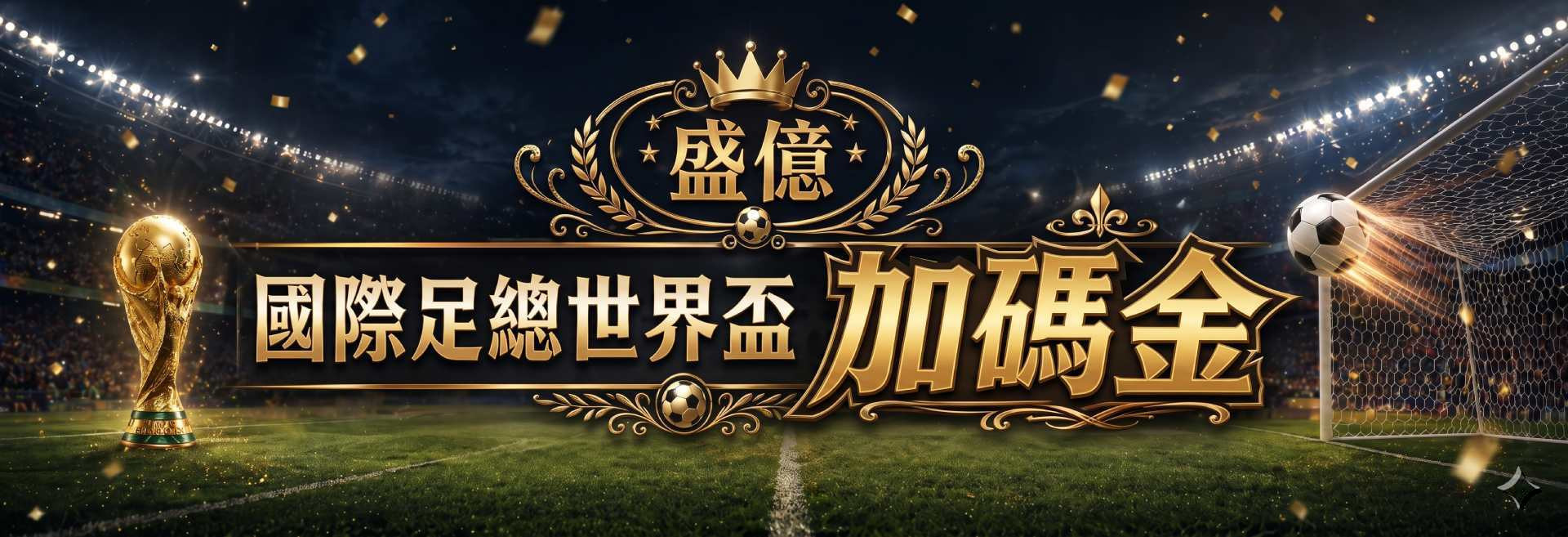 盛億國際足總世界盃加碼金